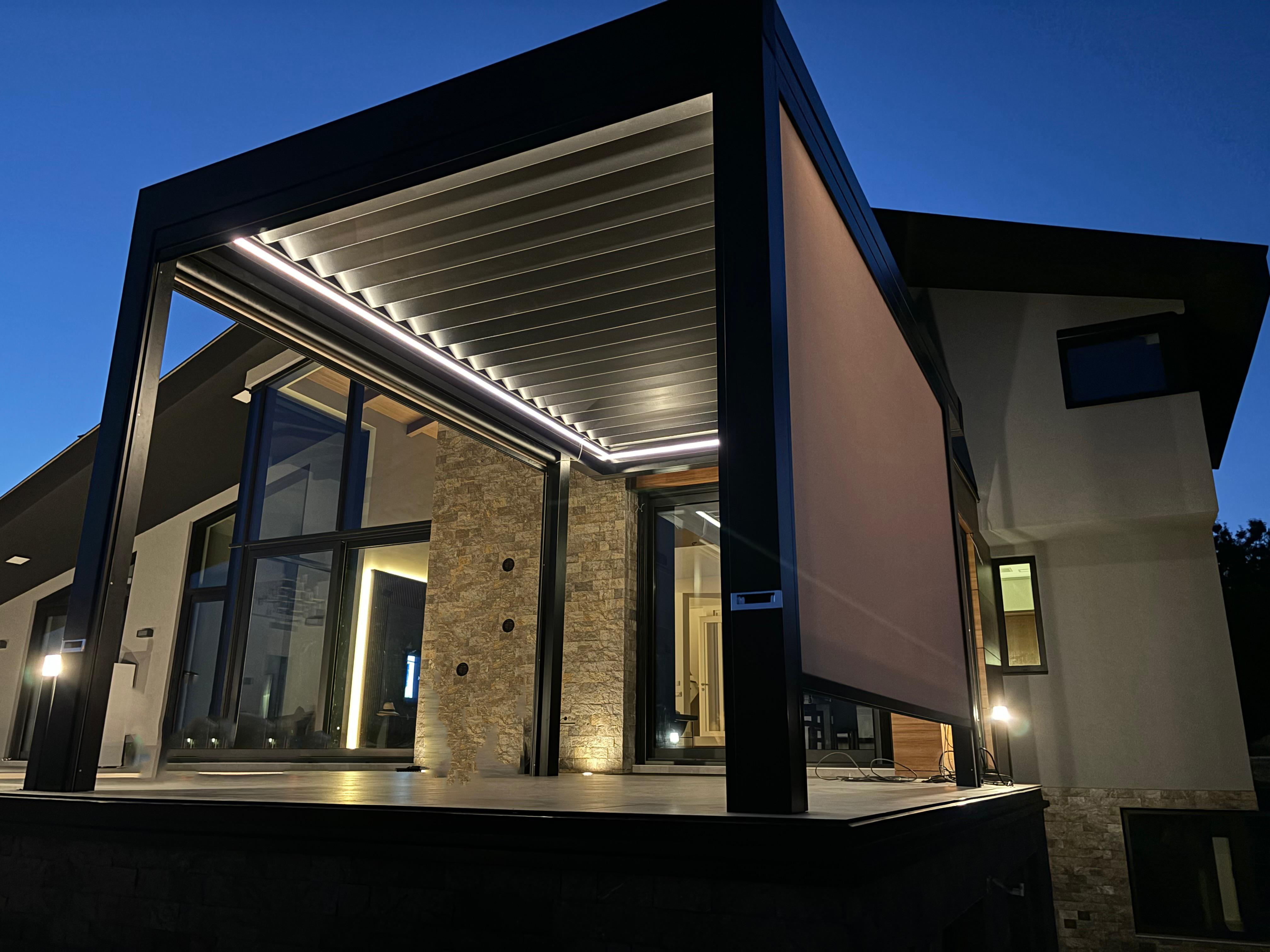 Bioklimatische Pergola